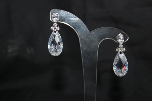 ZE189 crystal drop earrings